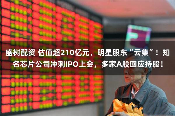 盛树配资 估值超210亿元，明星股东“云集”！知名芯片公司冲刺IPO上会，多家A股回应持股！