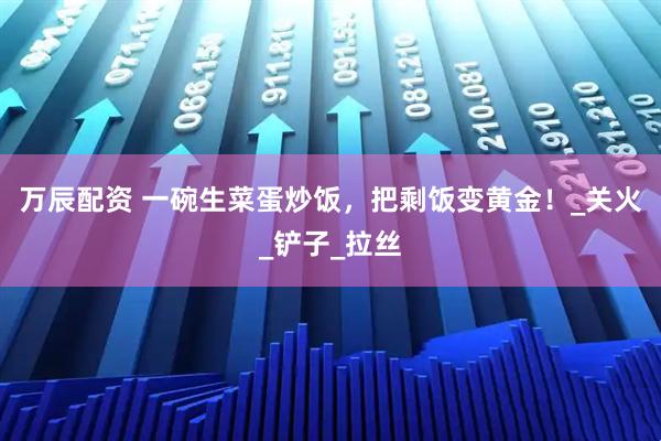 万辰配资 一碗生菜蛋炒饭,把剩饭变黄金!_关火_铲子_拉丝